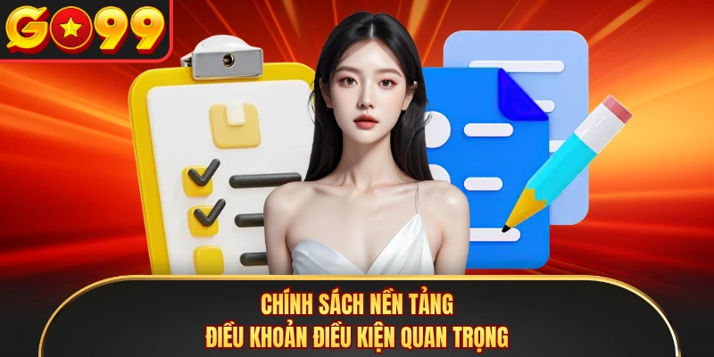 Chính sách nền tảng điều khoản điều kiện quan trọng